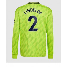 Herren Fußballbekleidung Manchester United Victor Lindelof #2 3rd Trikot 2022-23 Langarm